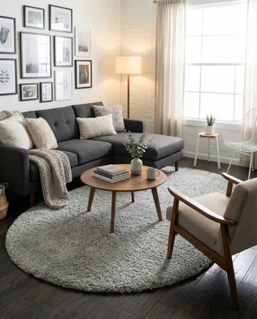  8' x 10' Everyday Shag Oval Rug