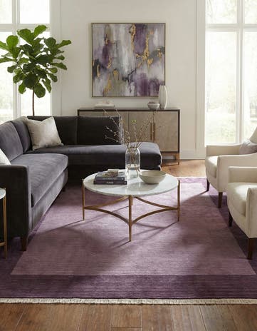 6' 10 x 9' 5 Hand Knotted Darya Wool Rug