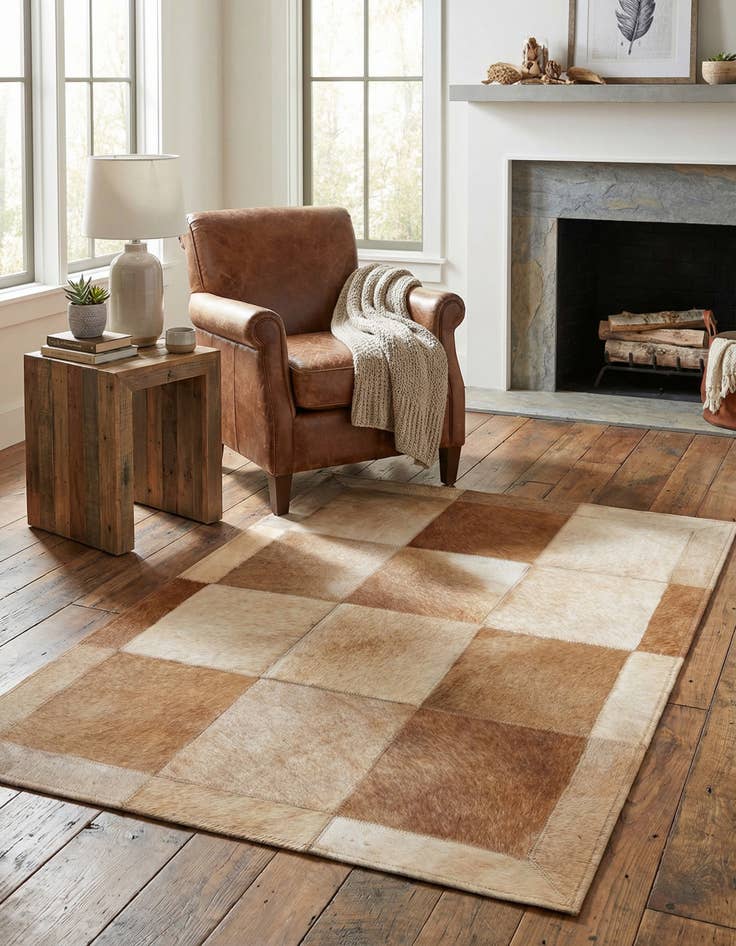 Detail image of 2' x 3' Cowhide Rug