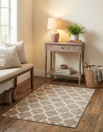 2' x 3' Lattice Rug