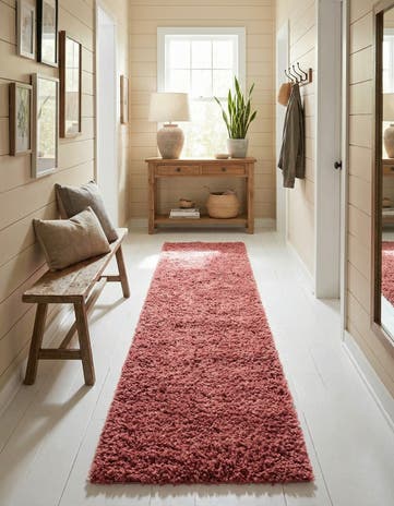 2' 7 x 16' 5 Zermatt Shag Runner Rug