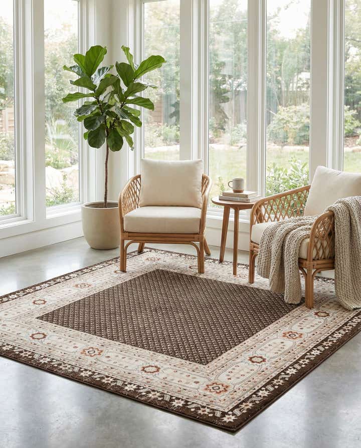 7' 10 x 7' 10 Charlotte Square Rug