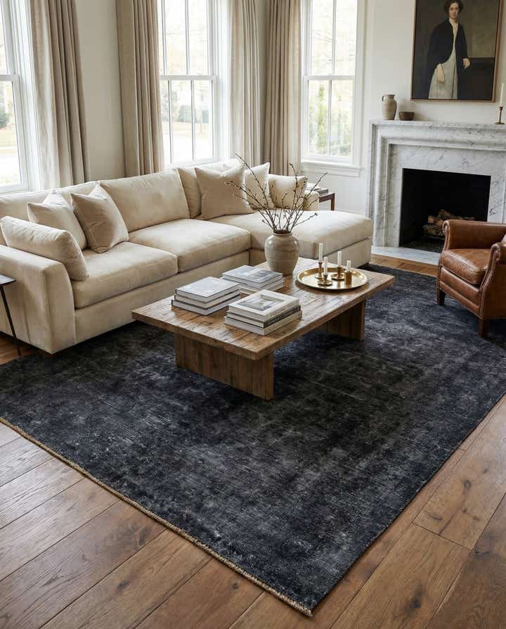 7' 4 x 10' 3 Hand Knotted Ultra Vintage Persian Wool Rug
