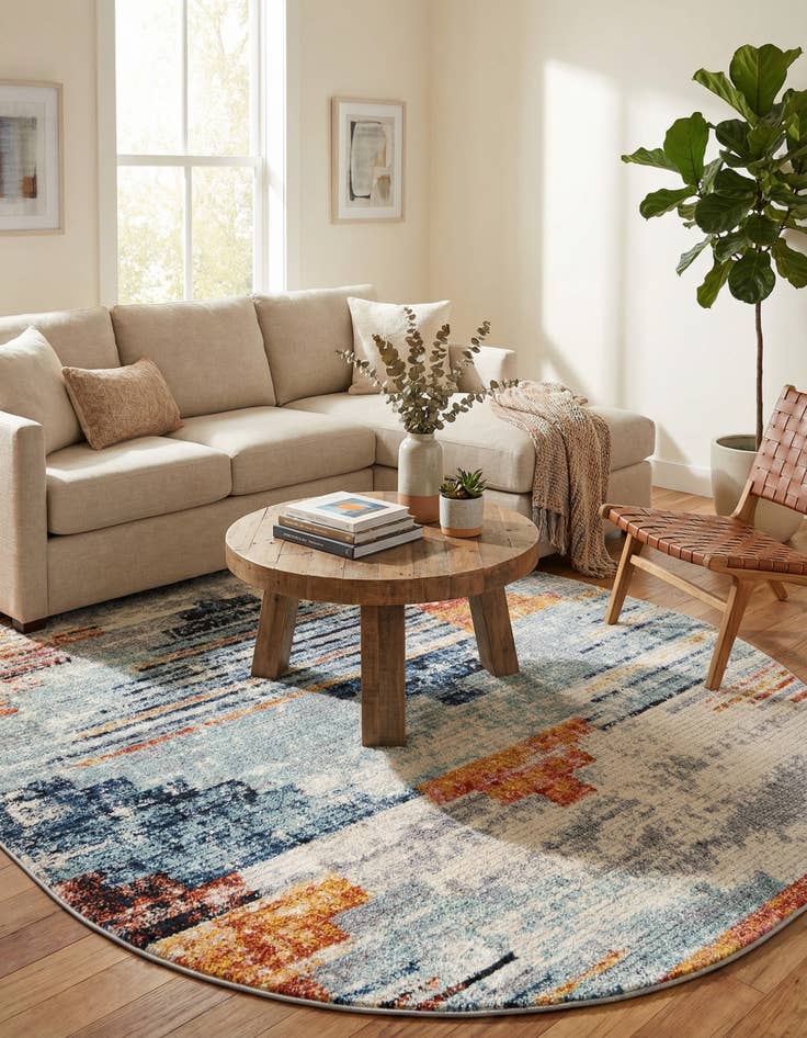 Detail image of 8' x 10' Tucson Oval Rug