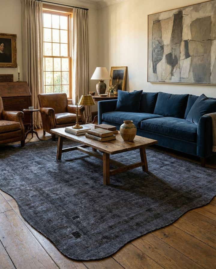 9' 3 x 11' 9 Hand Knotted Ultra Vintage Persian Wool Rug