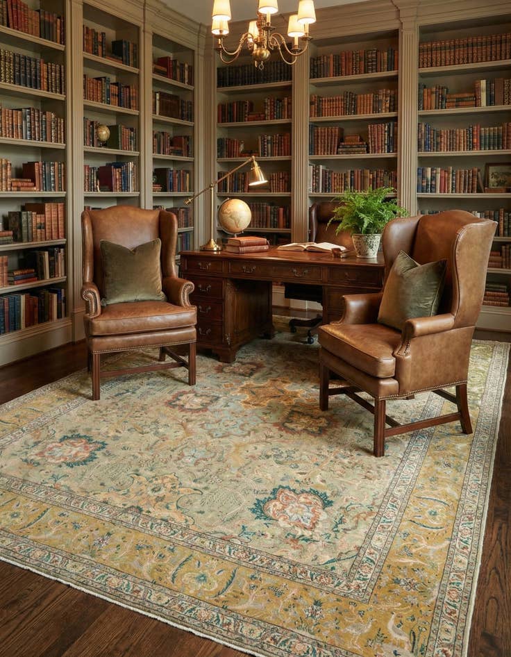 Detail image of  8' 8 x 11' 2 Tabriz Rug