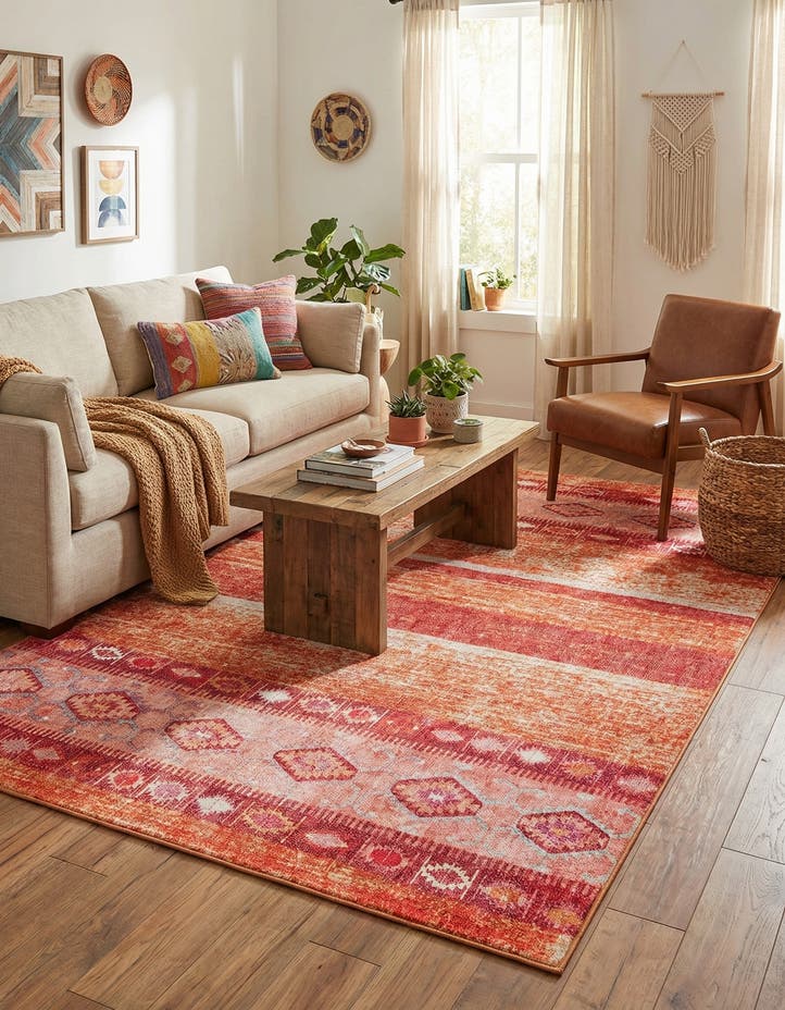 7' 6 x 10' 6 Washable Timeless Rug
