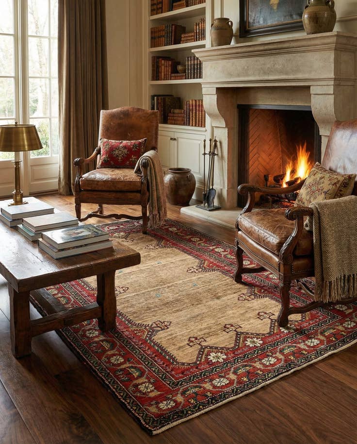 Detail image of 3' 11 x 5' 11 Kashkuli Rug