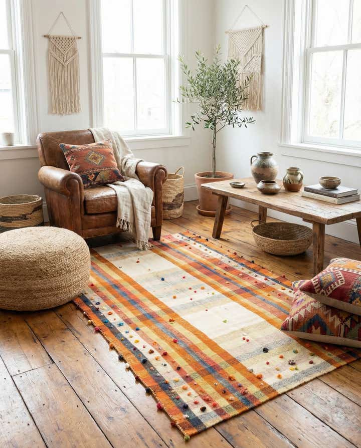 3' 10 x 6' 9 Jajim Rug