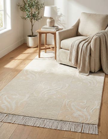 2' 8 x 4' 11 Hand Knotted Darya Wool Rug