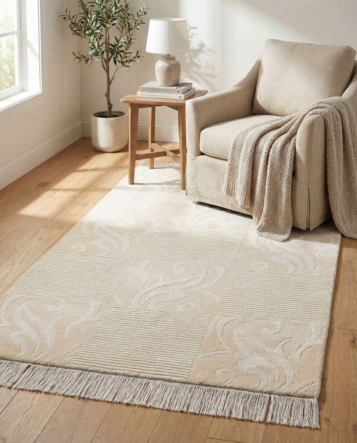 2' 8 x 4' 11 Hand Knotted Darya Wool Rug