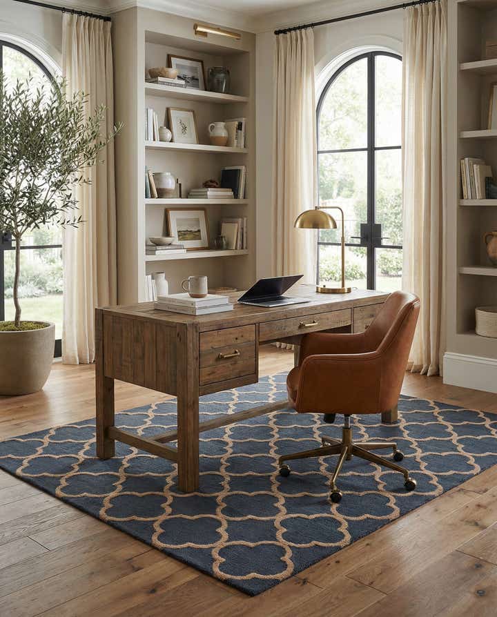 5' 1 x 8' Luna Wool Rug