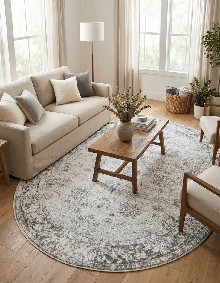 Detail image of  7' 10 x 10' Monte Carlo Oval Rug