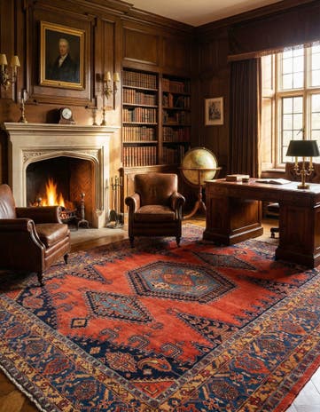 8' 11 x 12' 5 Viss Wool Rug