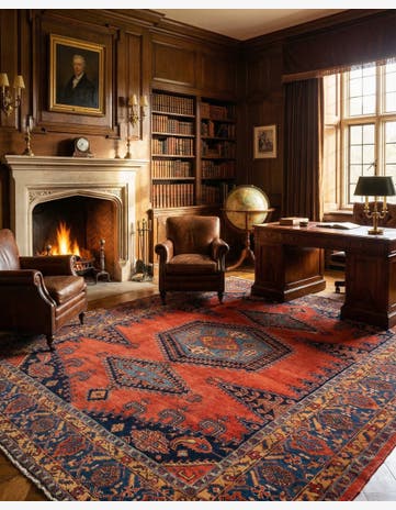 8' 11 x 12' 5 Viss Wool Rug