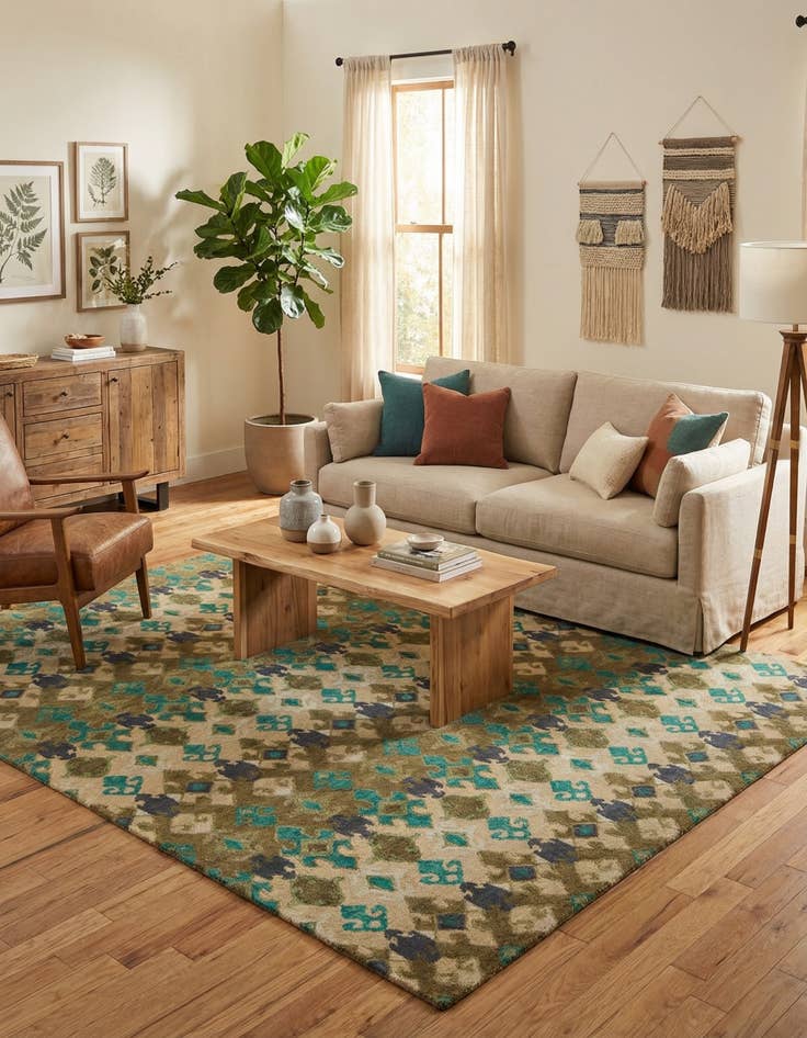 Detail image of 7' 11 x 9' 10 Luna Rug