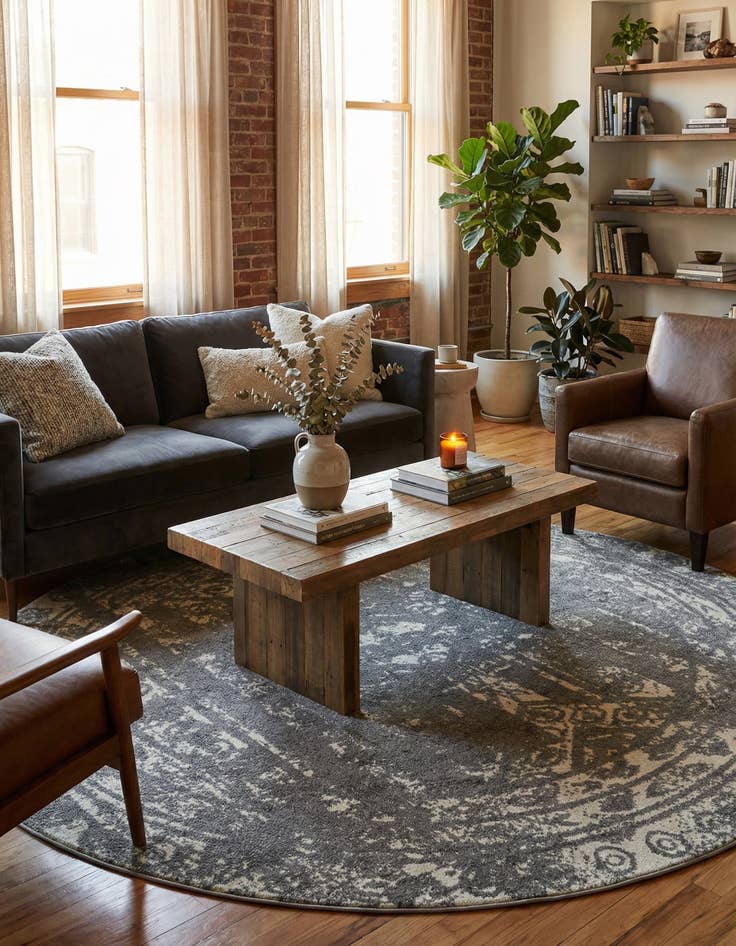 Detail image of 10' x 10' Lennon Round Rug