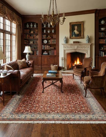 6' 7 x 10' 1 Mazedonier Wool Rug