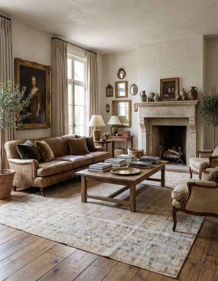 Detail image of 8' 6 x 11' 6 Hand Knotted Ultra Vintage Persian Wool Rug