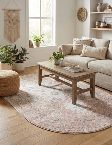4' x 6' Madeline Vintage Oval Rug