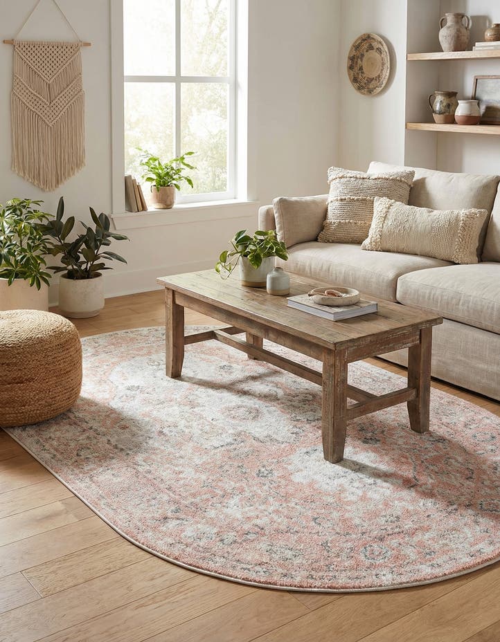 4' x 6' Madeline Vintage Oval Rug