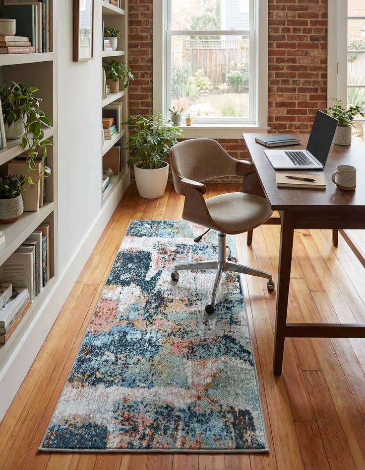 Detail image of 2' x 4' Kamala Washable Runner Rug