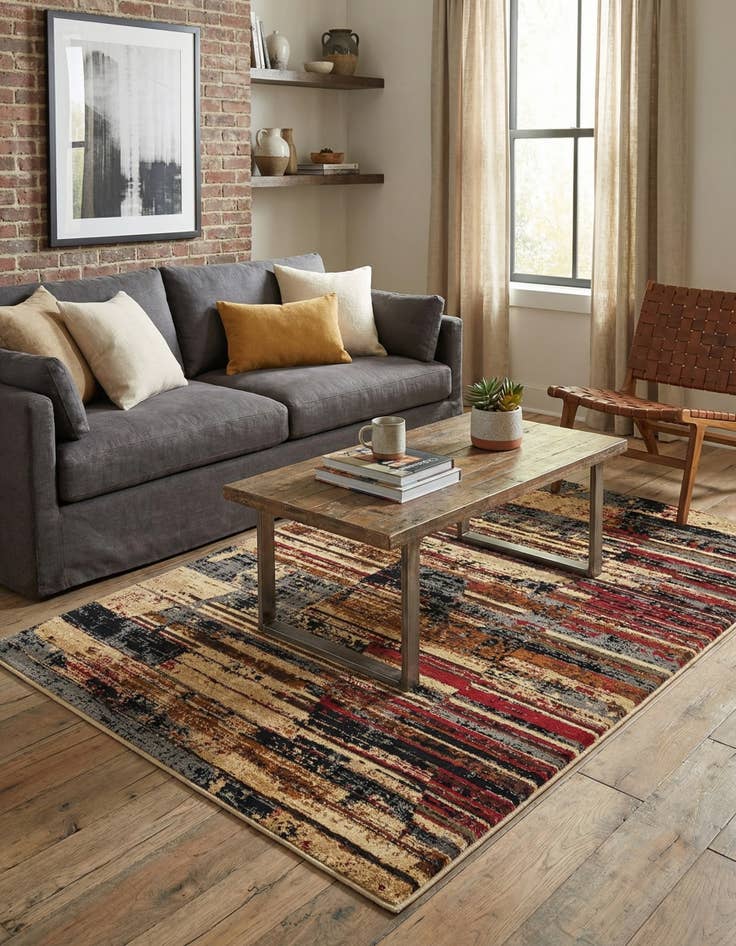 Detail image of 4' x 6' Saturn Rug