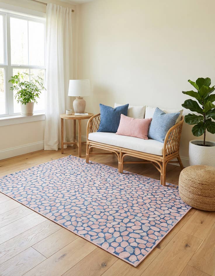 Detail image of 3' x 5' 3  Washable Jill Zarin Cape Town Indoor / Outdoor Rug