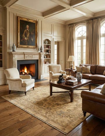 6' 2 x 8' 6 Ziegler Wool Rug