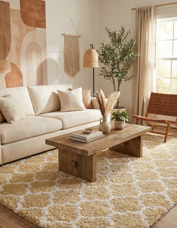 9' x 12' 2 Moroccan Shag Rug
