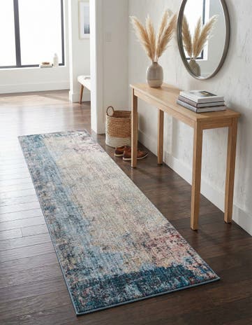 Jill Zarin 2' 7 x 10' Downtown Greenwich Village Runner Rug