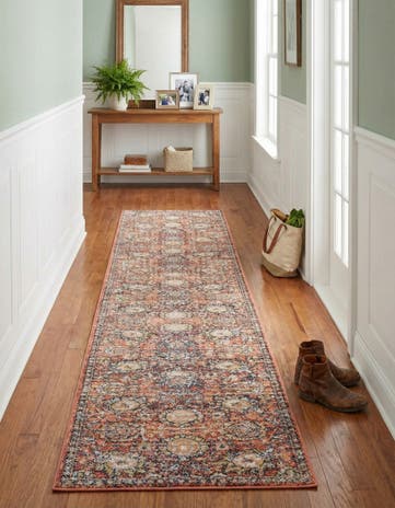 Brick Red Lola Runner Rug