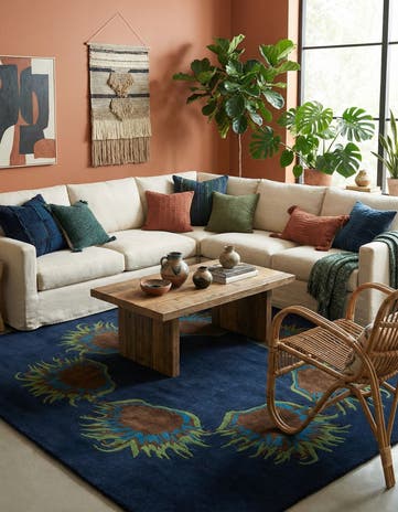 7' 6 x 7' 6 Luna Square Rug