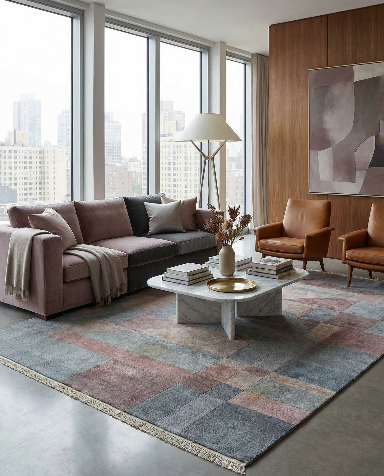 7' 10 x 11' 2 Tibet Wool Rug