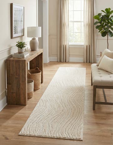 2' 7 x 10' Sepia Runner Rug