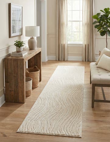 2' 7 x 10' Sepia Runner Rug