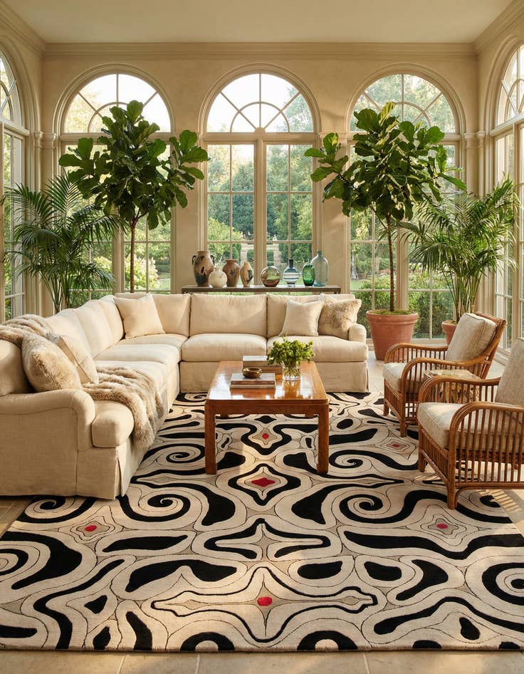 Detail image of 9' 1 x 12' 4 Odegard Rug