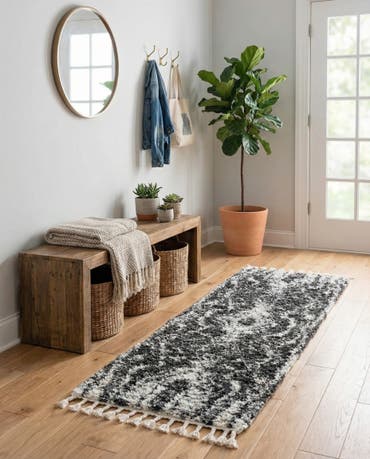  2' 7 x 8' 2 Athena Shag Runner Rug