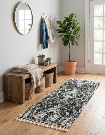 2' 7 x 8' 2 Athena Shag Runner Rug