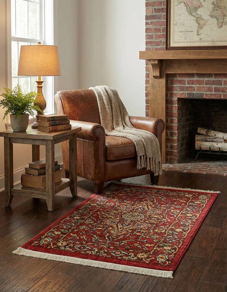 Detail image of 2' x 3' Serapi Rug