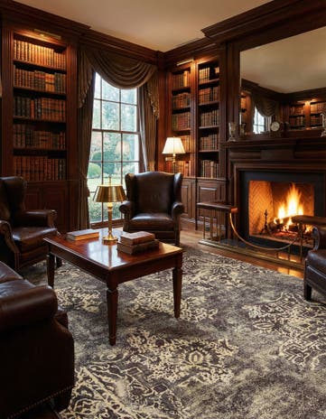 9' 6 x 12' 4 Vintage Royal Wool Rug