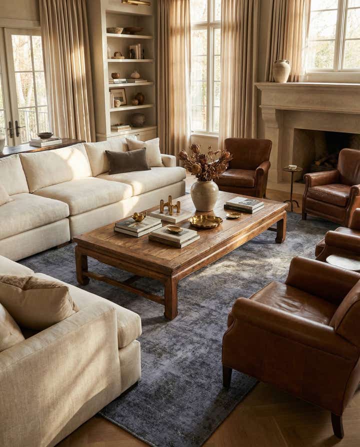 7' x 10' 2 Hand Knotted Ultra Vintage Persian Wool Rug