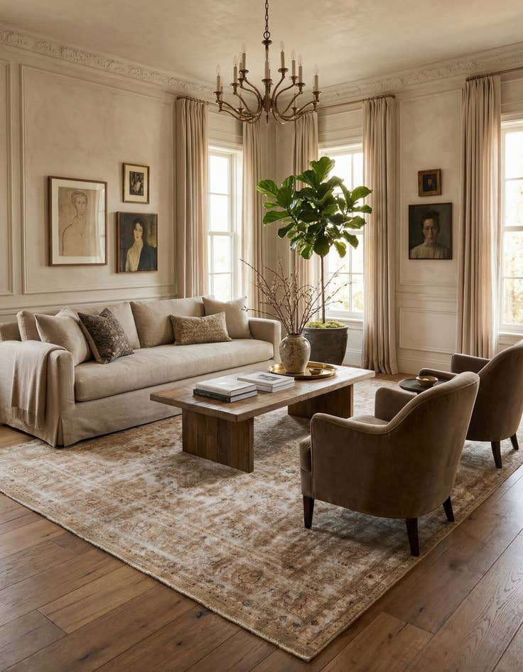 Detail image of  9' 5 x 12' 7  Hand Knotted Ultra Vintage Persian Wool Rug