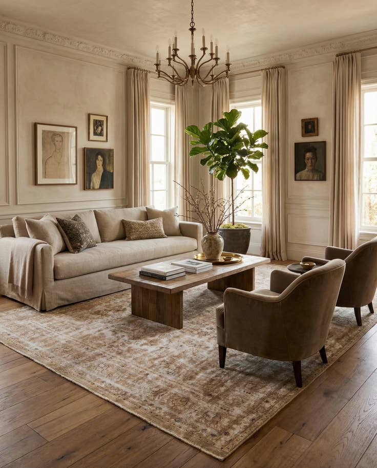 Detail image of 9' 5 x 12' 7 Hand Knotted Ultra Vintage Persian Wool Rug