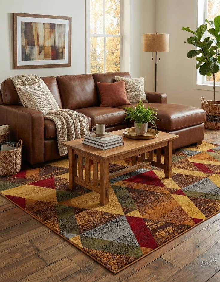 Detail image of 9' x 12' Cafe Rug