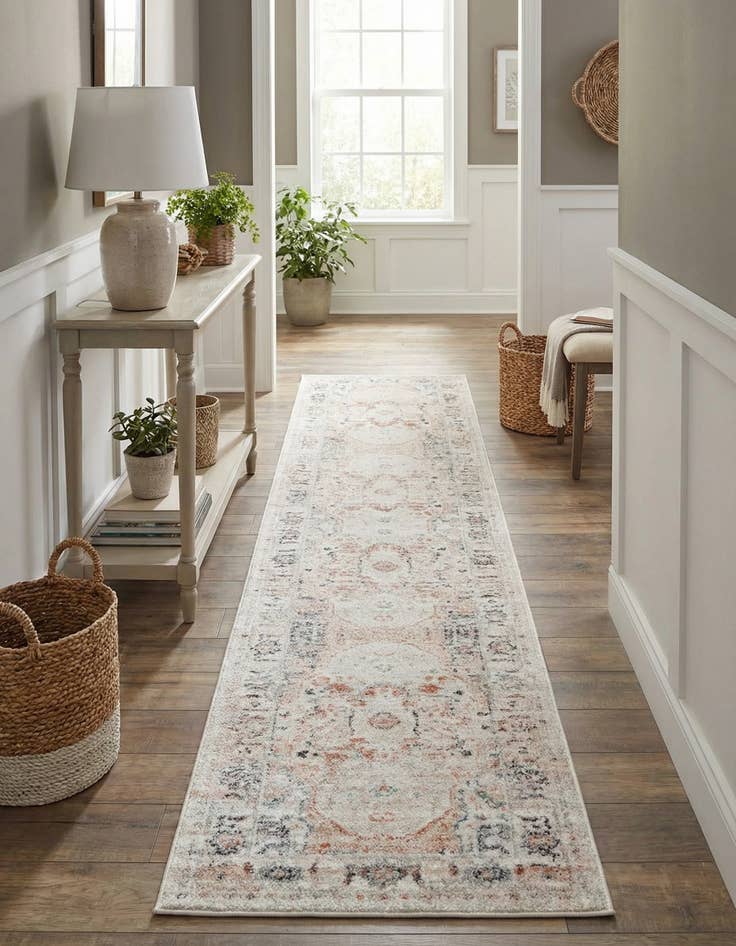 Detail image of 3' x 16' Madeline Vintage Runner Rug