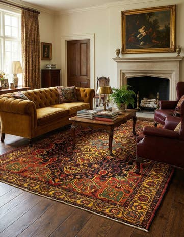 6' 10 x 10' Bachtiar Wool Rug