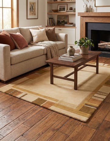 4' x 6' Hand Knotted Nepal Wool Rug