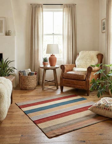3' 3 x 3' 3 Hand Knotted Persian Wool Square Rug