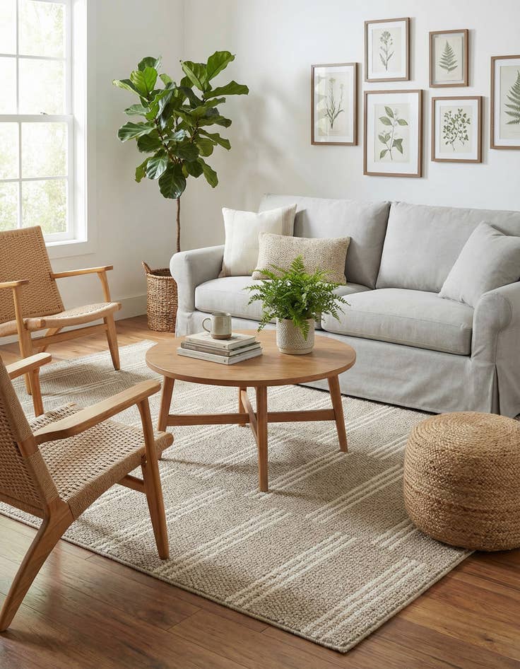 Detail image of 5' 4 x 7' 7 Machine Made Rug